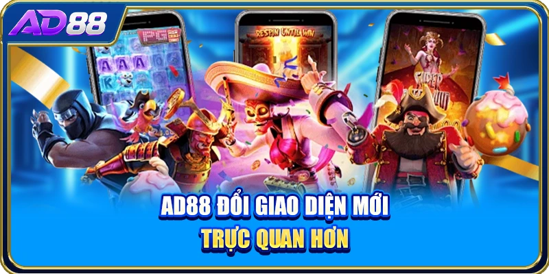 AD88 đổi giao diện mới trực quan hơn 