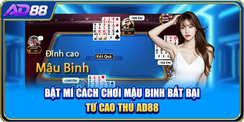 Bật mí cách chơi mậu binh bất bại từ cao thủ AD88
