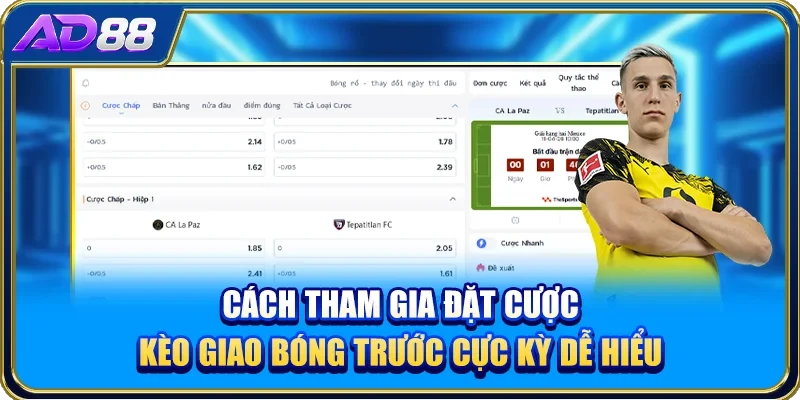 Cách tham gia đặt cược kèo giao bóng trước cực kỳ dễ hiểu