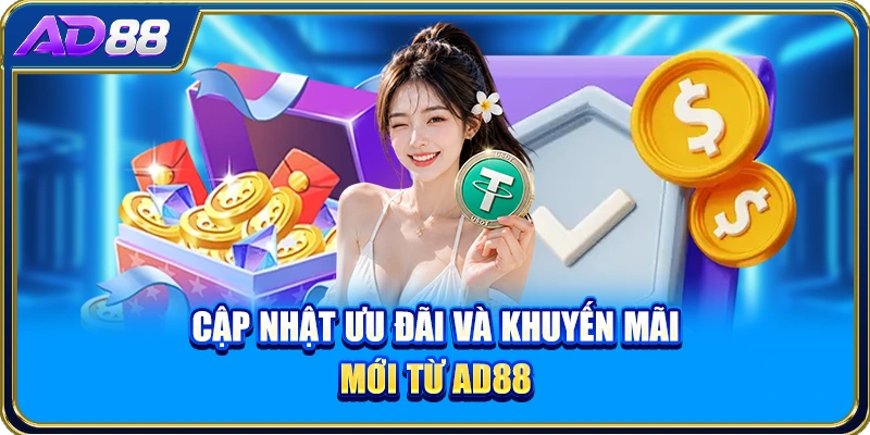 Cập nhật ưu đãi và khuyến mãi mới từ AD88