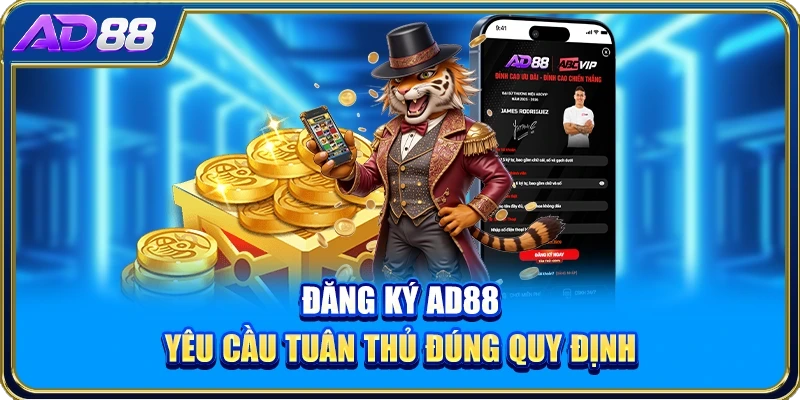 Đăng ký AD88 yêu cầu tuân thủ đúng quy định