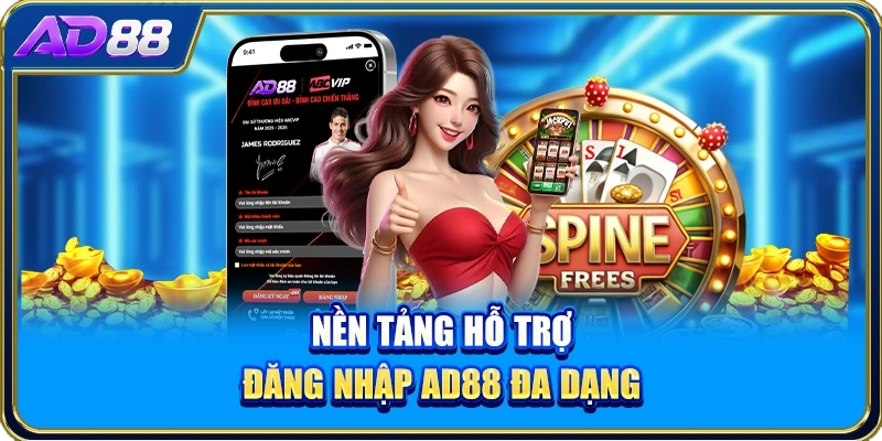 Nền tảng hỗ trợ đăng nhập AD88 đa dạng