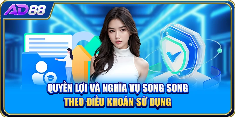 Quyền lợi và nghĩa vụ song song theo điều khoản sử dụng