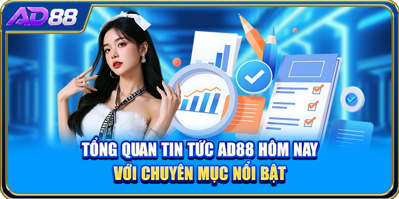 Tổng quan tin tức AD88 hôm nay với chuyên mục nổi bật